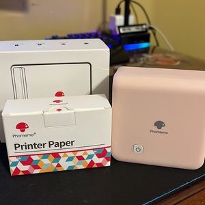 Phomemo Portable Pocket Printer- Bluetooth 4.0